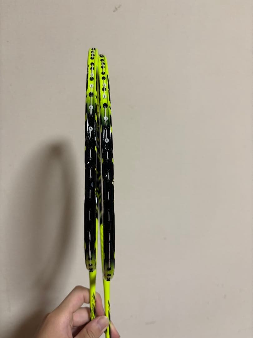 バドミントンラケットナノレイZ-スピード3ug5 2本セット