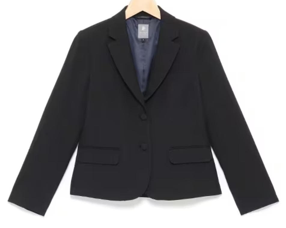 【pom ponetto junior】ネイビー２つボタンジャケット