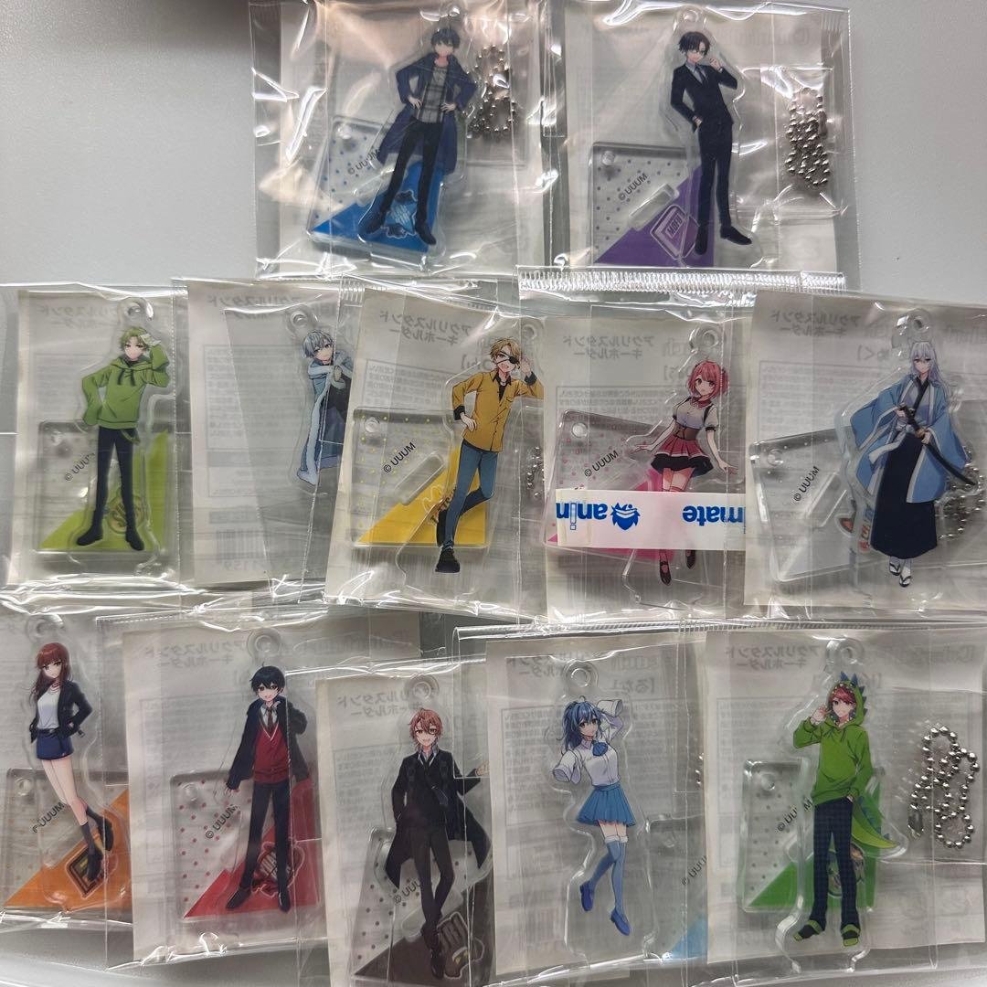 カラフルピーチ からぴち アクリルスタンドキーホルダー 全12種