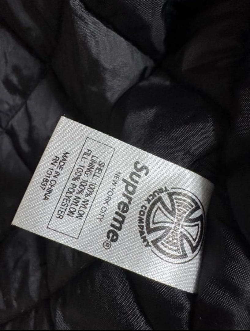 Supreme Independent ボンバージャケット　ブラック　Sサイズ