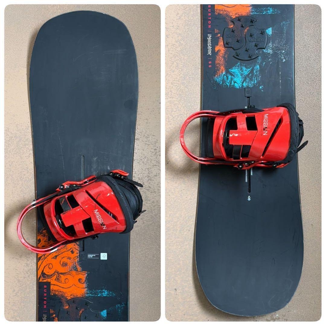 ビギナーに最適！ BURTON フラットロッカー INSTIGATOR 155