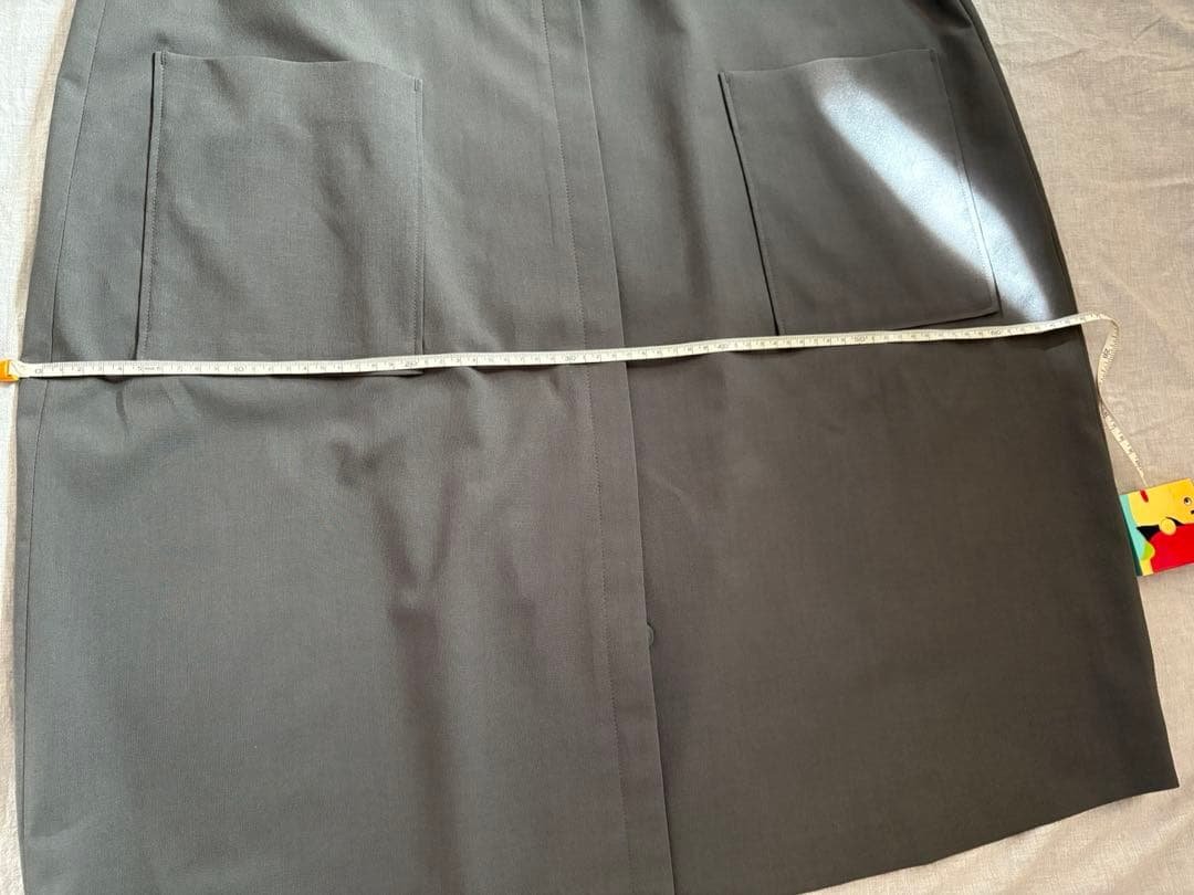 さ*ん様 新品タグつき ミズイロインド mizuiro ind グレー ジレ　ベ