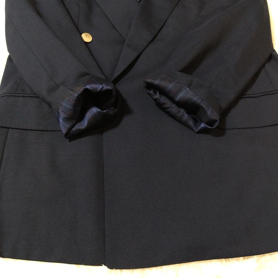 極美品✨バーバリー ロンドン セットアップ ダブル 紺ブレ 羊毛 モヘヤ