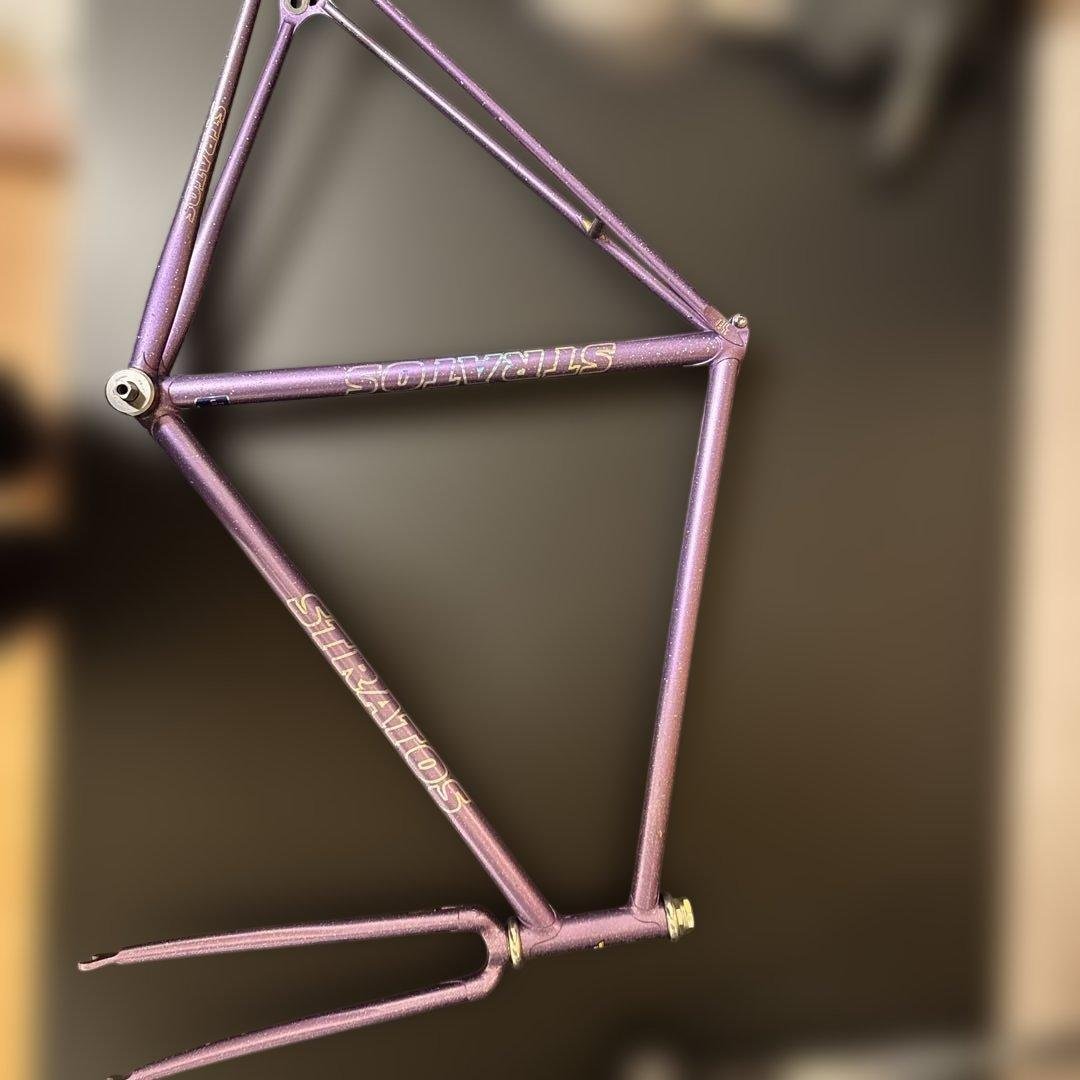 njsフレーム　ストラトス　美品　上パイプ560