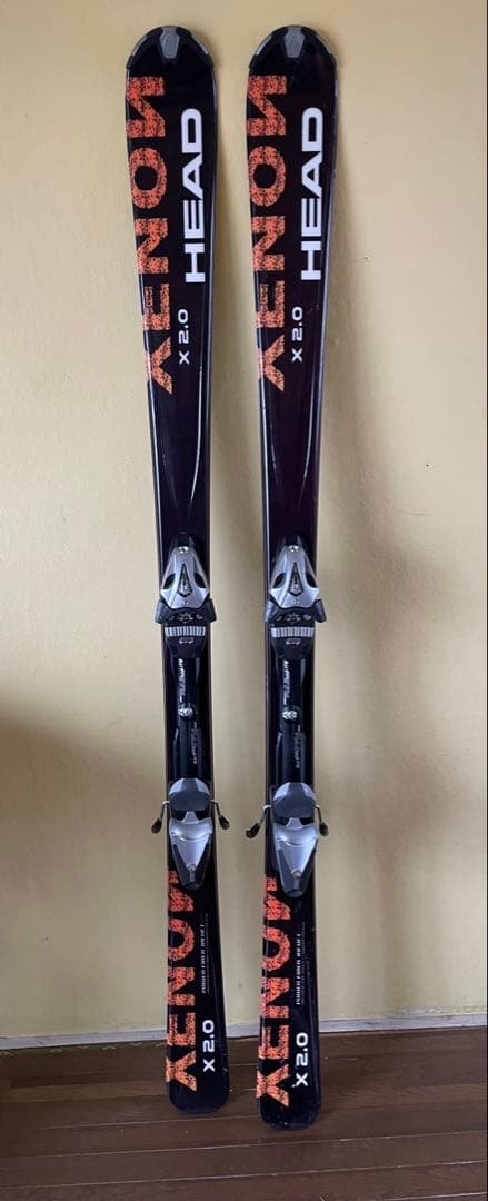 ブラックデン 　HEAD XENON X 2.0 スキー板156cm