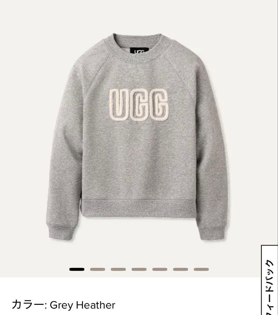 UGG ロゴクルーネックトレーナー