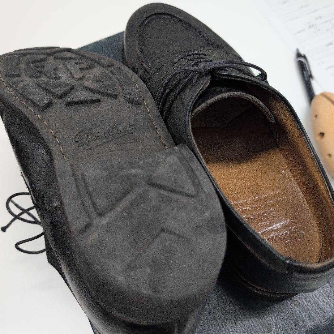 Paraboot SHIPS 黒 シャンボード コンビ