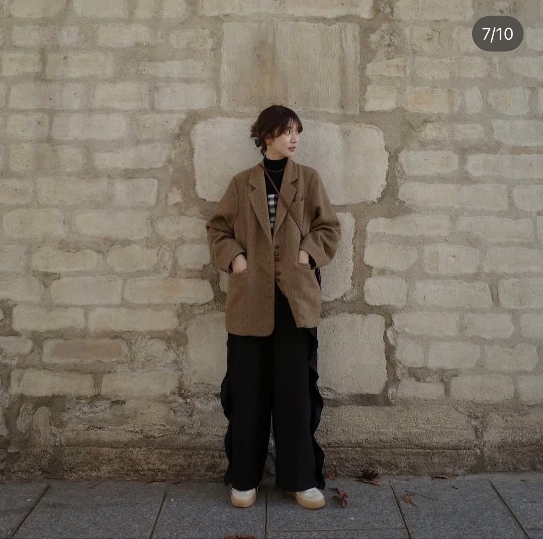 ジャケット・アウター Eaphi WOOL TWEED JACKET