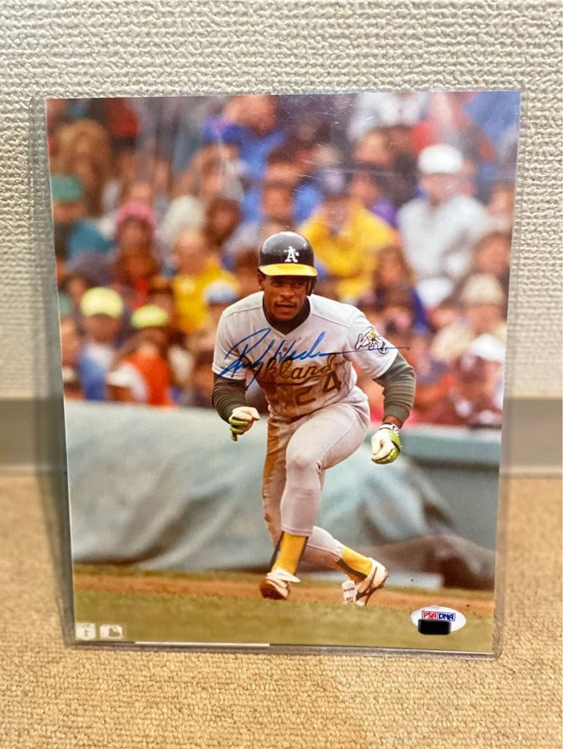 故　リッキー・ヘンダーソン 直筆サイン写真