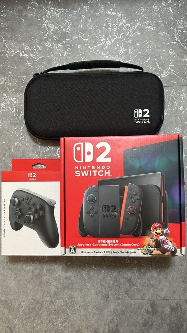 Nintendo Switch 2本体 プロコン (ハードケース付き)