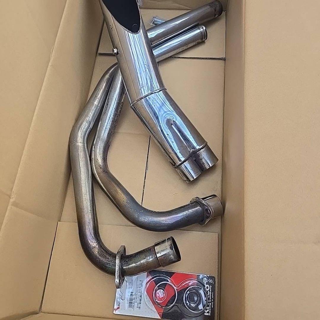 GSX250Eゴキ　GJ51B（GX25X）ゴイスー管ハス切り