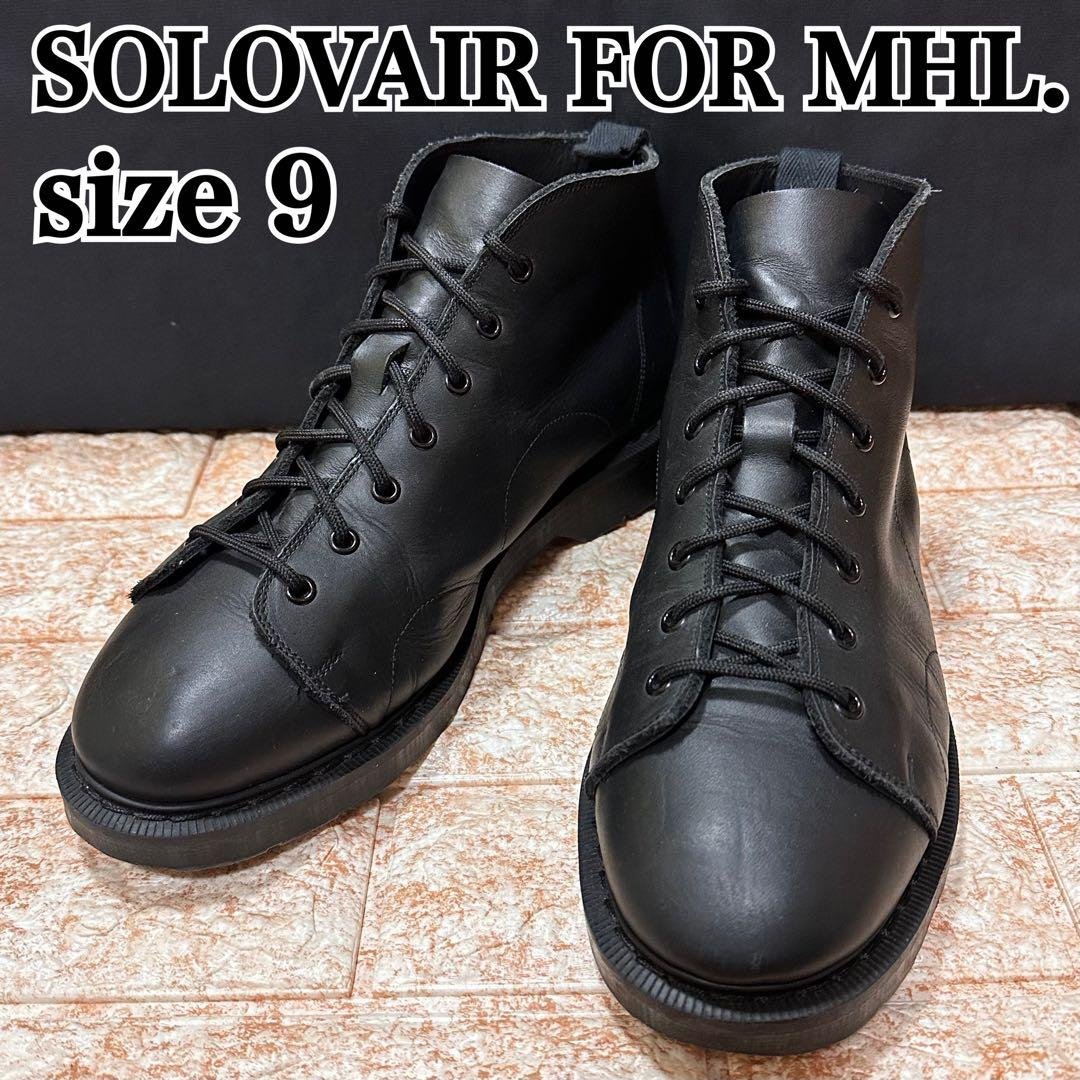 SOLOVAIR FOR MHL. ソロヴェアー エムエイチエル モンキーブーツ