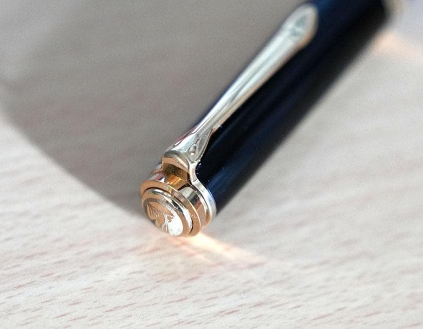 Pelikan ペリカン スーベレーン M800 ニブF 青軸 万年筆【美品】