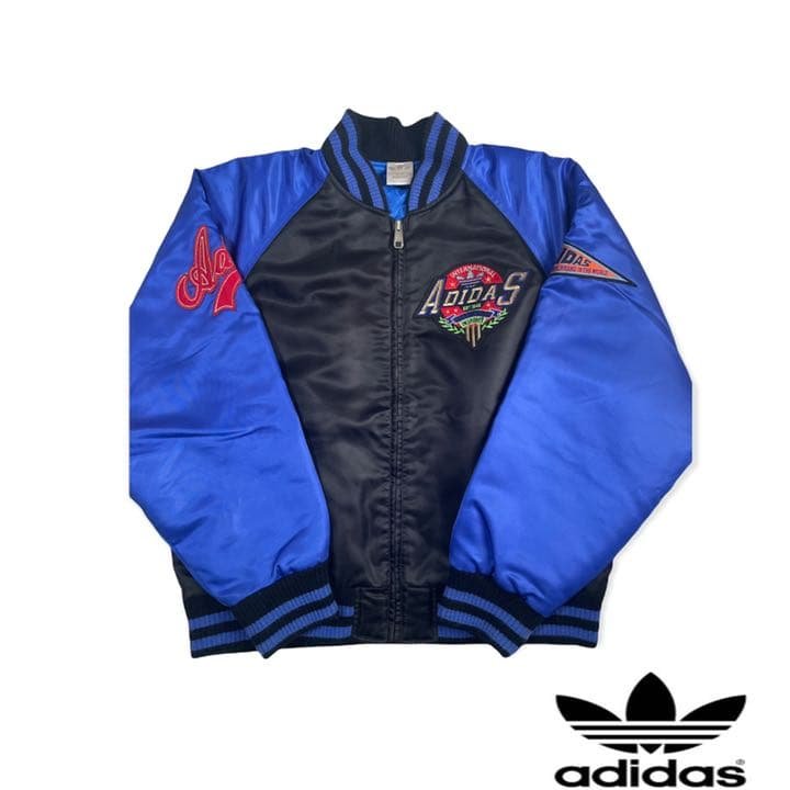 adidas デサント製　アディダス　スタジャン　刺繍ワッペン