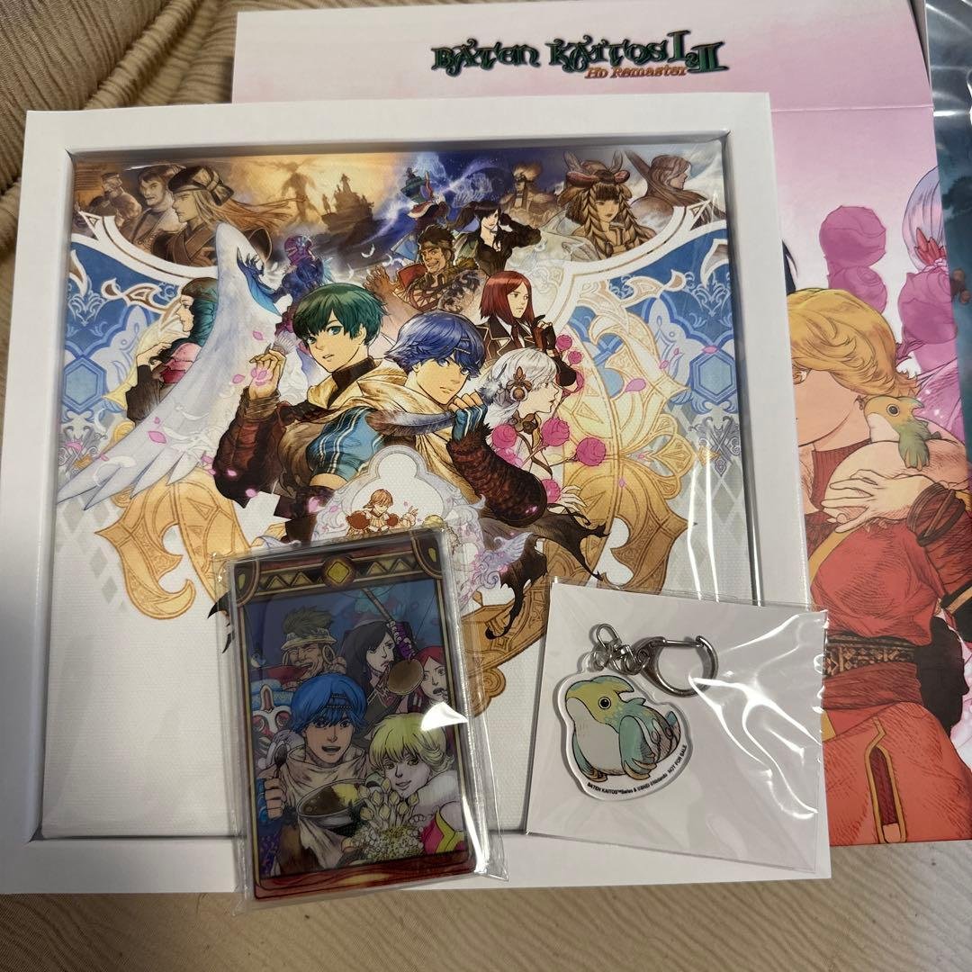 バテン・カイトス I&II HDリマスター　特装版　ソフト無し　特典付き