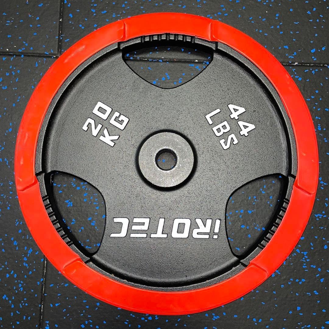 ラバープレート20KG【1枚】【穴径29mm】 /IROTEC（アイロテック）②