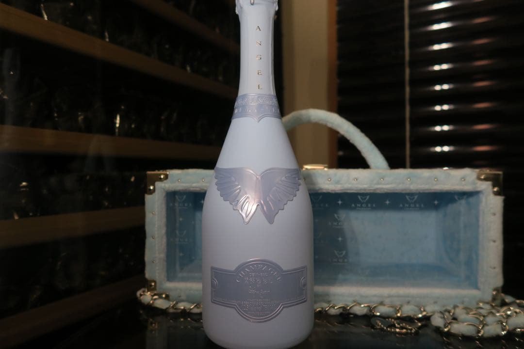 エンジェル ブルー ドゥミセック ファータイプ シャンパン 箱 ケース付き