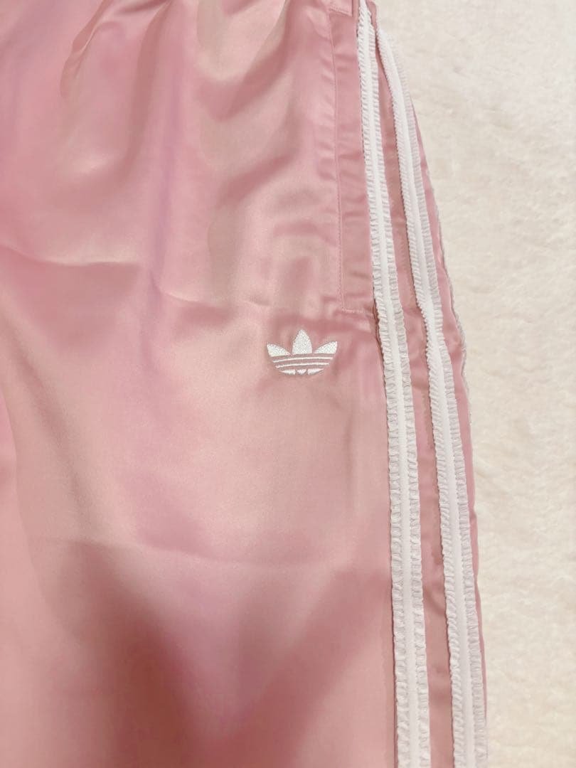 atmos adidas スウェットワイドレッグパンツ