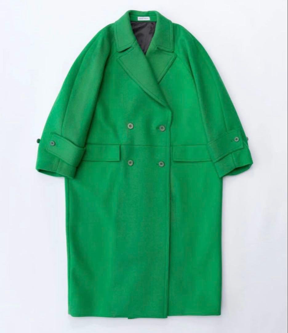Maison Specialグリーン チェスターコート