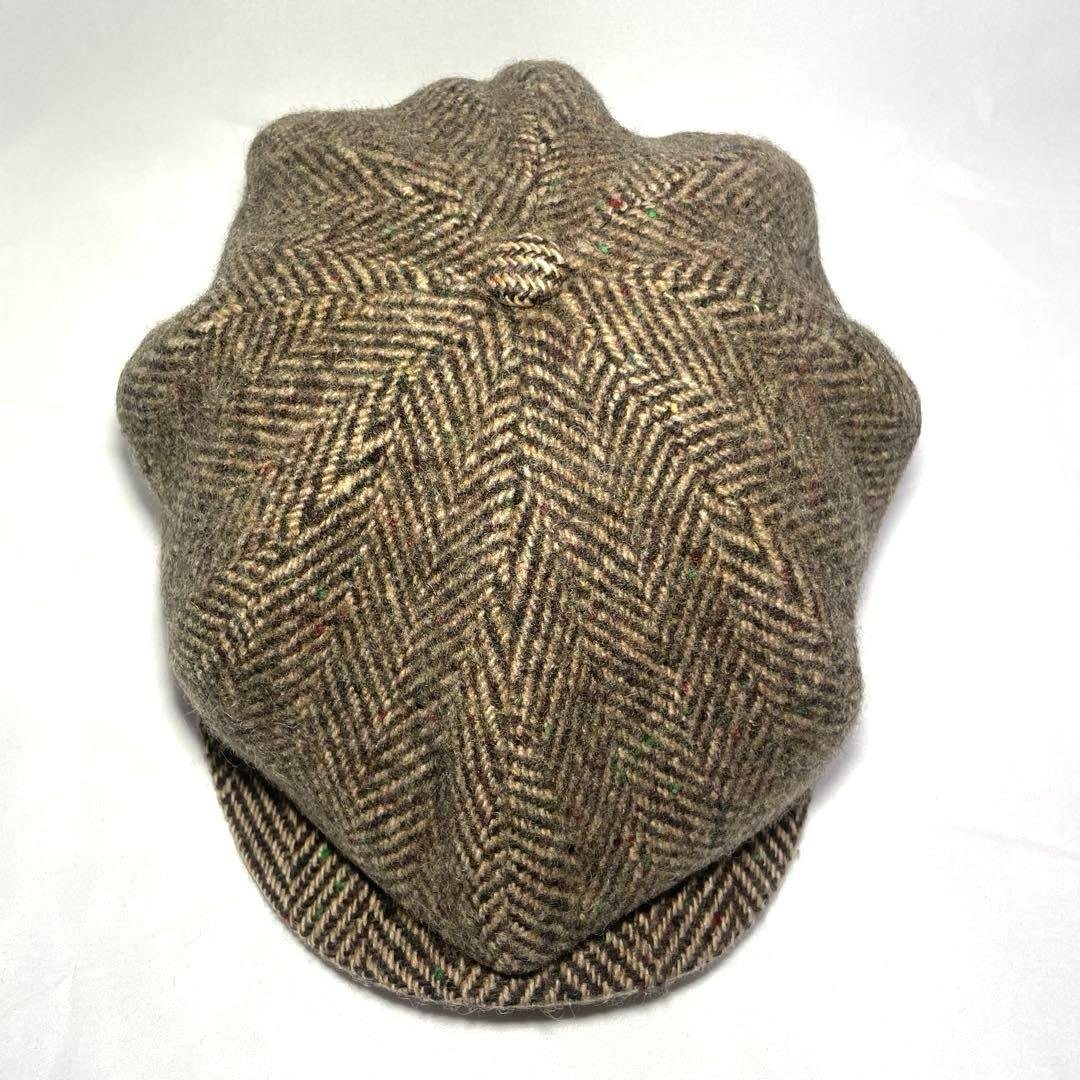 RRL Double RL ツイード キャスケット ヘリンボーン 帽子