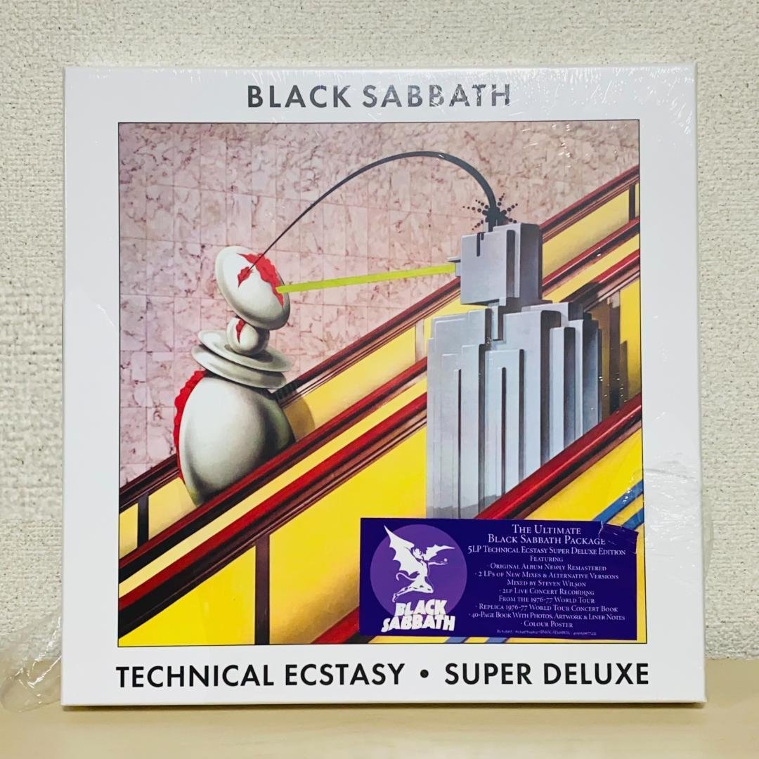 【LP 5枚組】ブラック・サバス TECHNICAL ECSTASY【稀少】