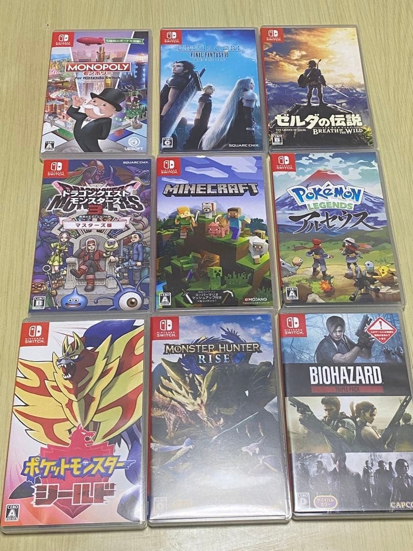 Nintendo Switch ゲームソフトセット まとめ売り