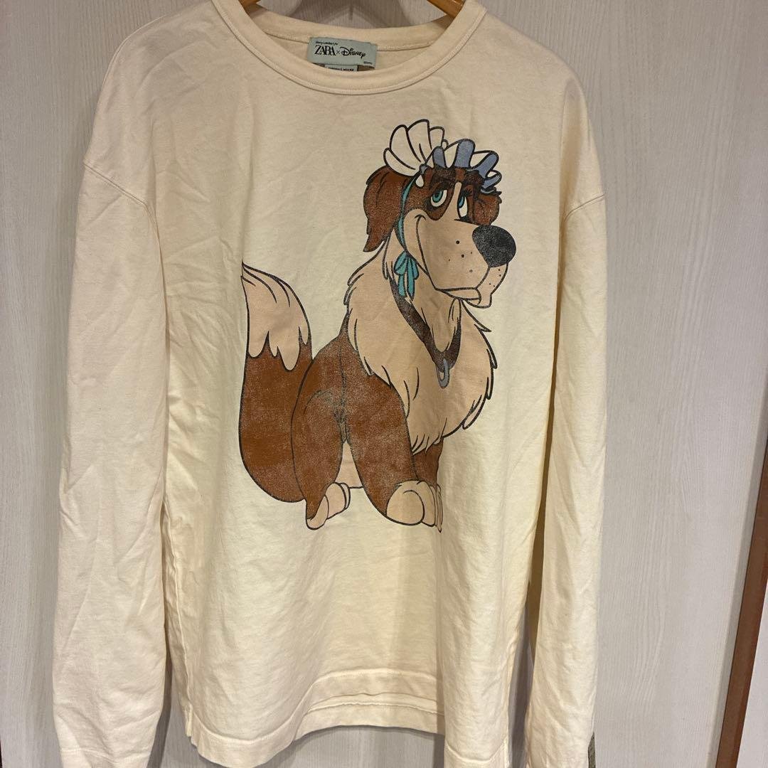 ZARA x Disney 長袖カットソー L ピーターパン　ナナ　完売品