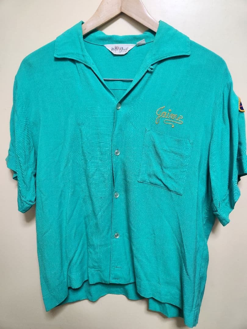 ヴィンテージ 50s ボウリングシャツ USA製