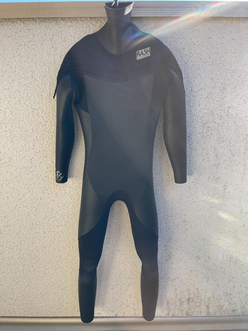 RASH ラッシュウェットスーツ 5mm×3.5mm セミドライスーツ【L】