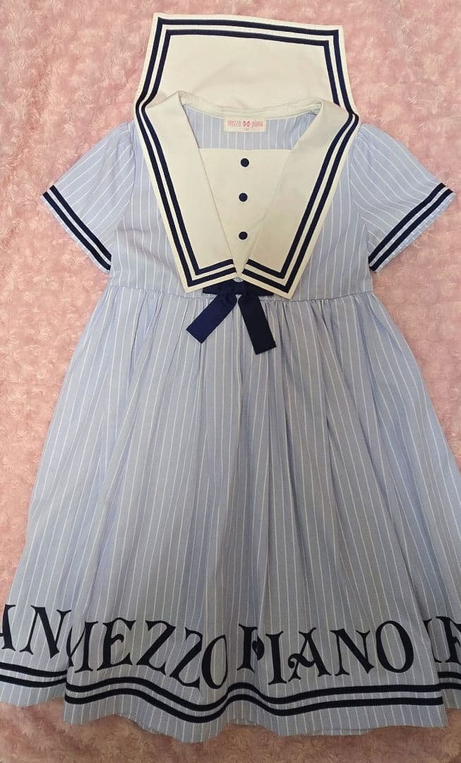 メゾピアノ　セーラーワンピース