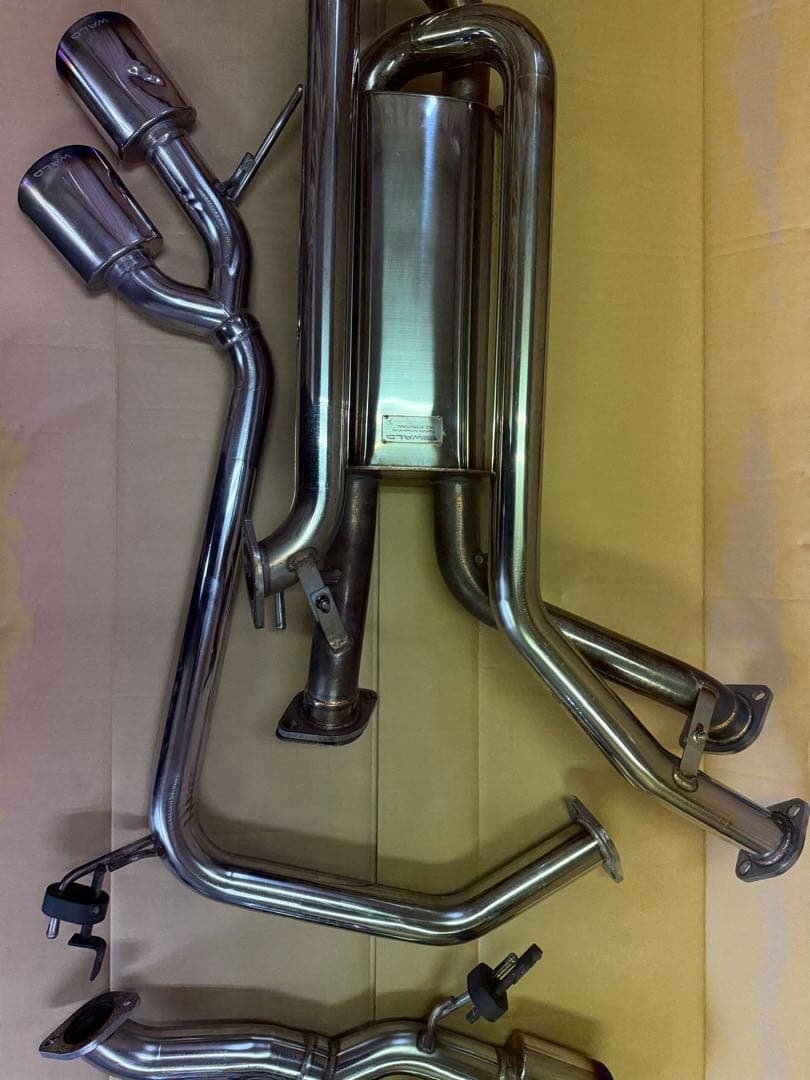 ランクル200中期／後期LX570用WALD競技用サイド出しマフラー