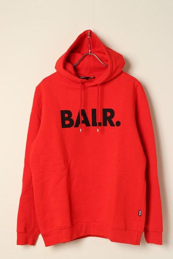BALR.パーカー レッド　 Mサイズ　 B1261.1017