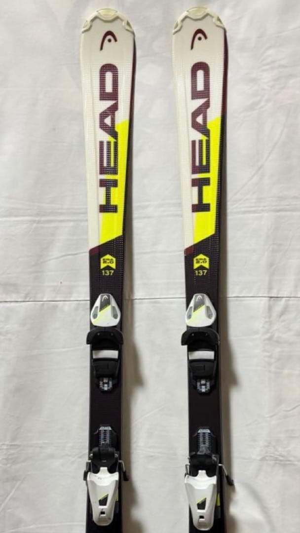 美品！ HEAD ジュニアスキーセット 137センチ