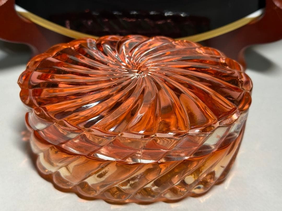 オールドバカラBACCARATバンブー Bambou小物入れ