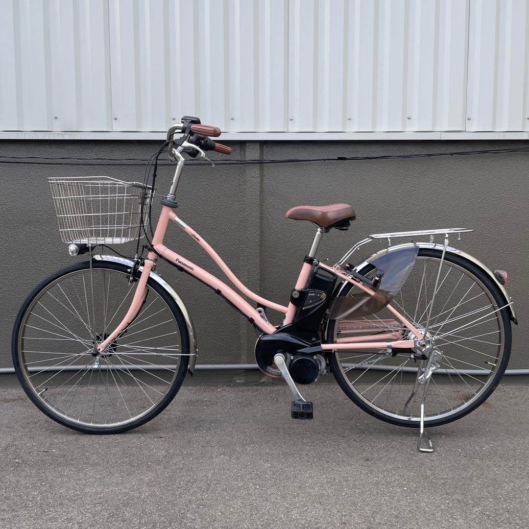 パナソニック電動アシスト自転車26インチピンク