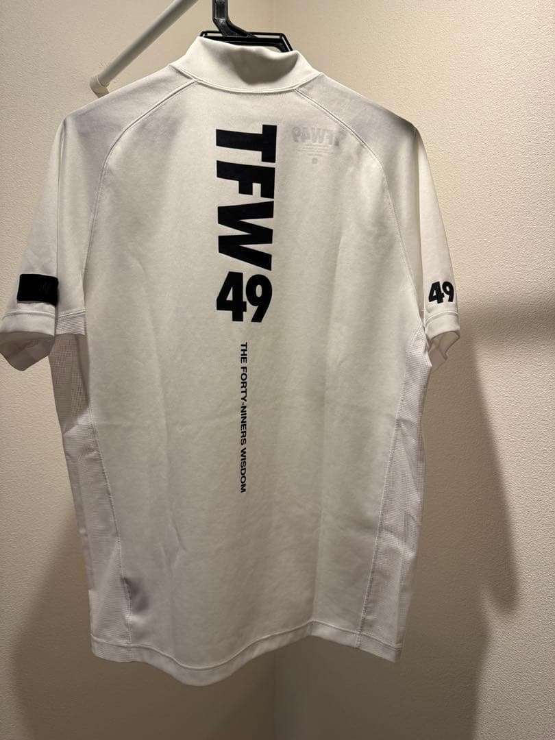 美品【TFW49】SIDE MESH MOCK NECK T102320006