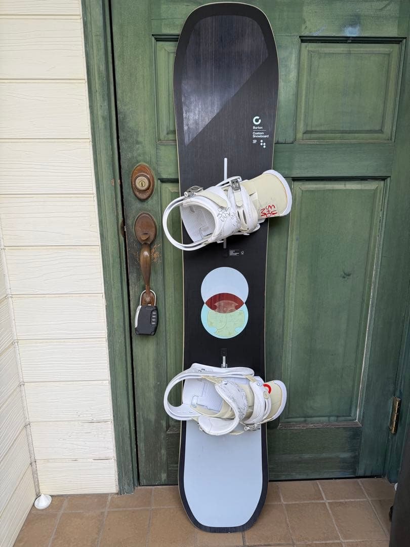 最終値下Burton custom 158 バートンカスタム ビンディングセット