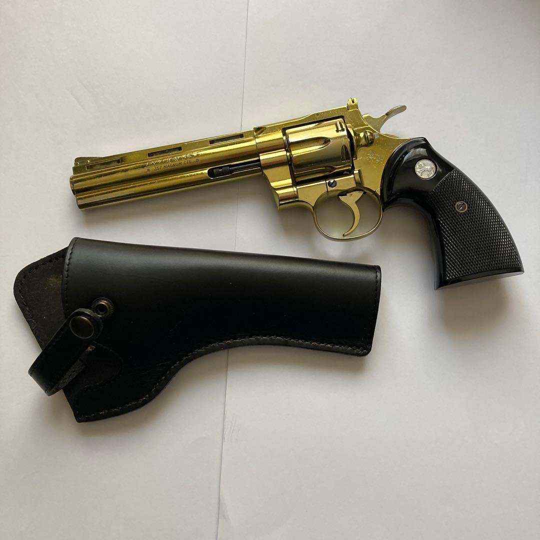 コクサイ　モデルガン　パイソン　ホルスター