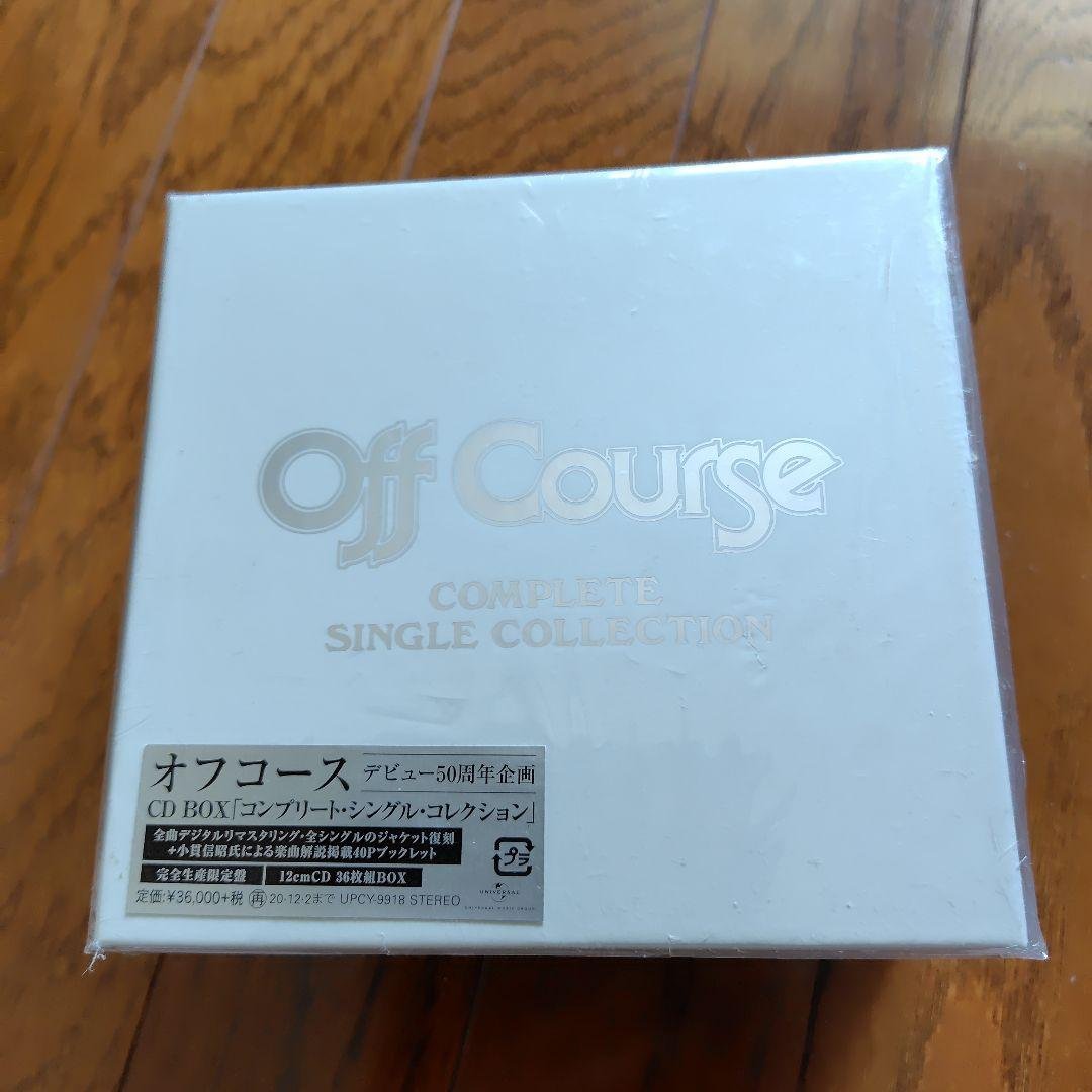 新品未開封CDBOX オフコース「コンプリート・シングル・コレクション」貴重品付