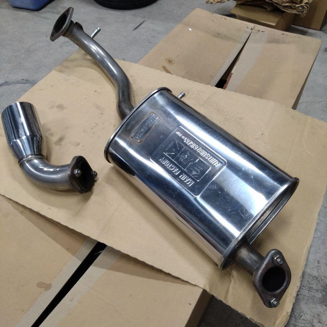 フジツボマフラー　レガリスK　ワゴンR等　mc22 mc21 hn21等