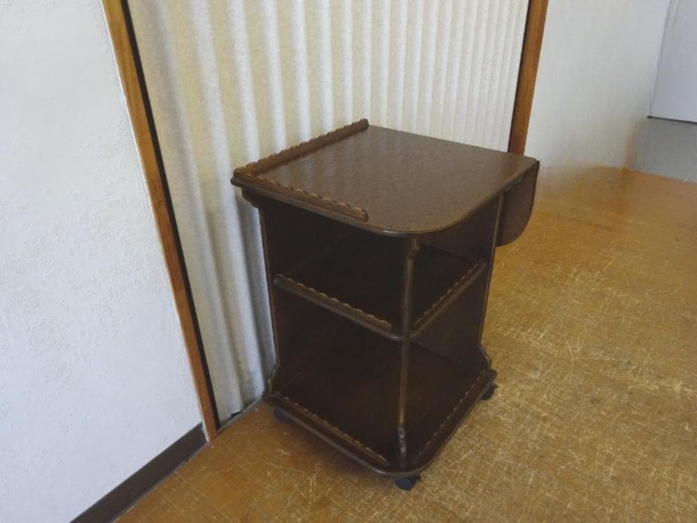 パリの雑貨屋　F-83　ダイニングワゴン　キッチンワゴン　キャスター付き