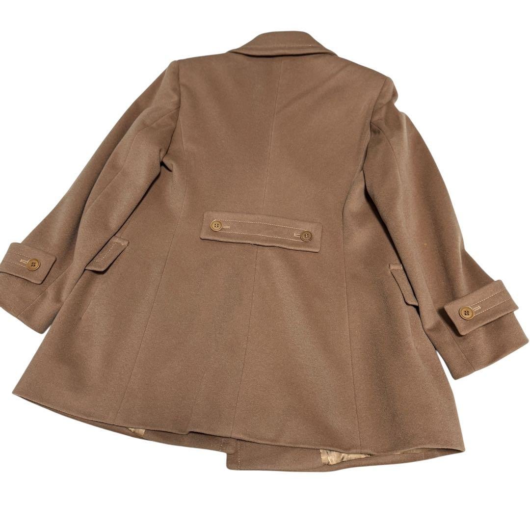 Max Maraマックマーラ　チェスターコート　ダブルブレスト　キャメル　ウール