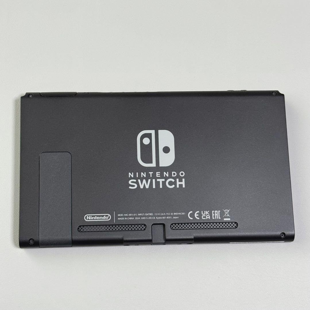 【未使用級】極美品Nintendo Switch 本体2024 バッテリー強化版