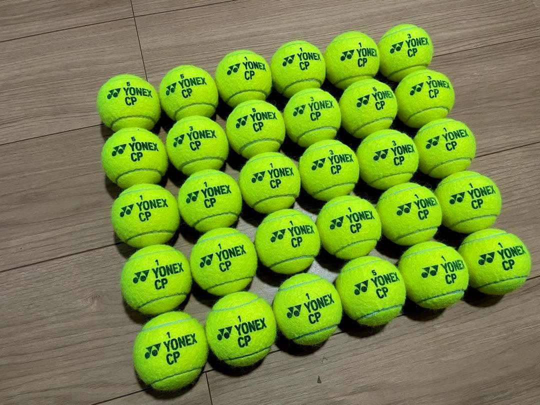 女子練1日　即日発送　中古硬式テニスボール140球