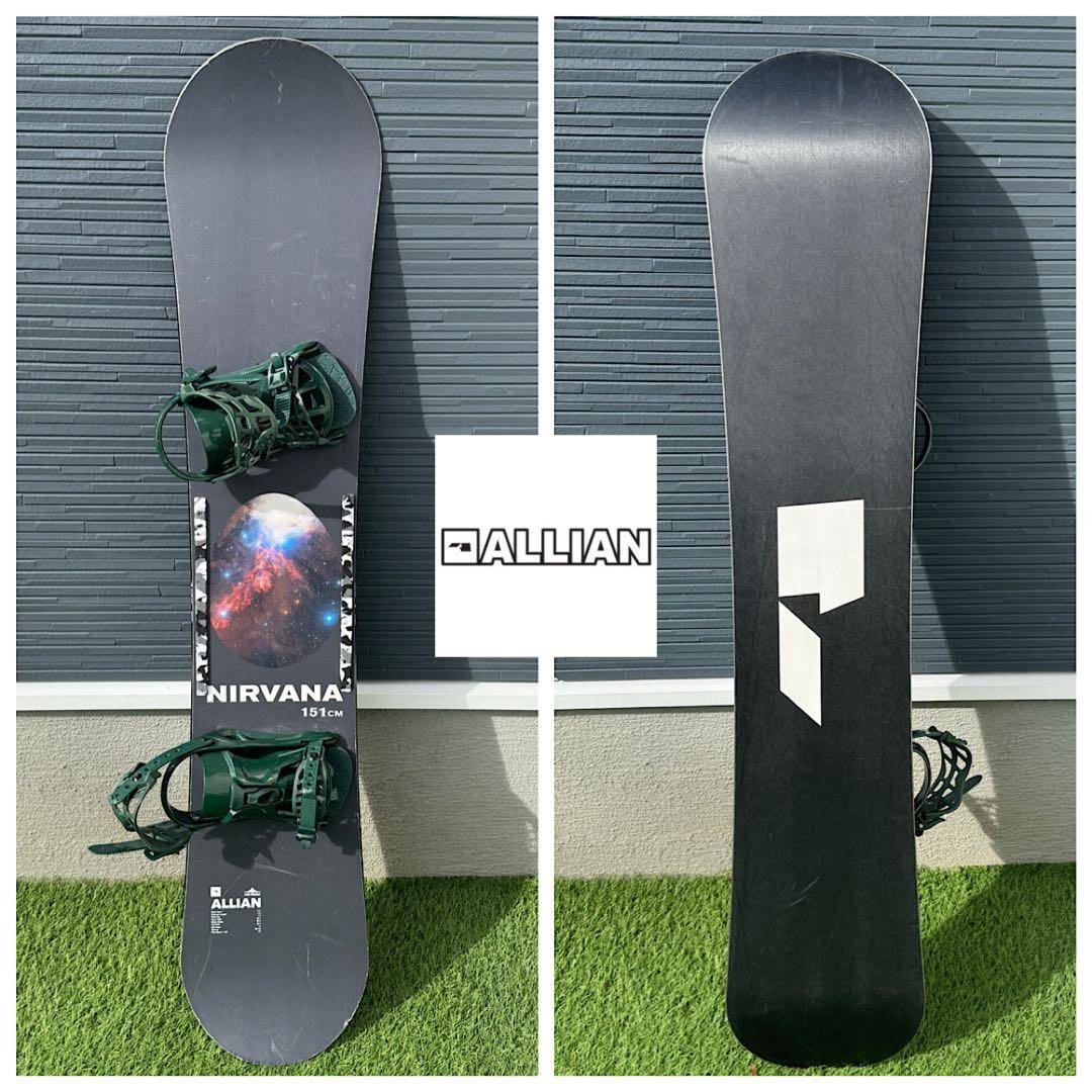 ALLIAN NIRVANA 151cm+ロシニョールSOULSIDE