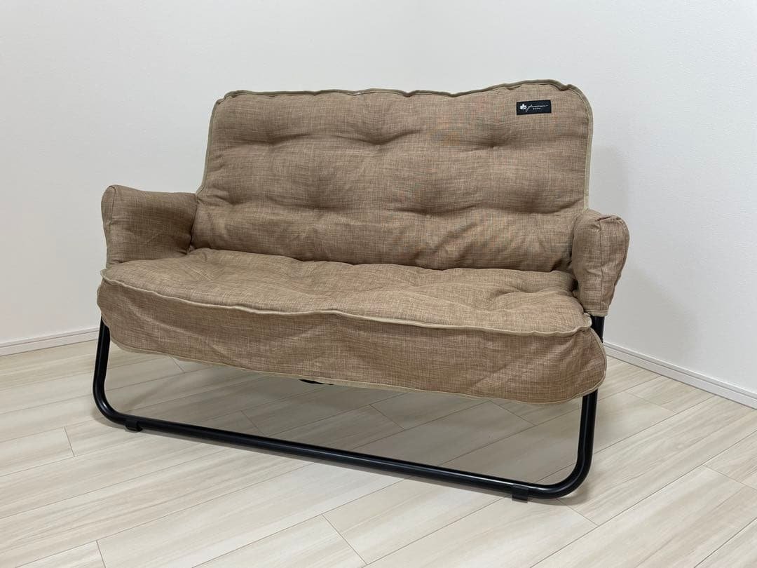 LOGOS GLAMBASIC CHAIR FOR 2 ブラウン