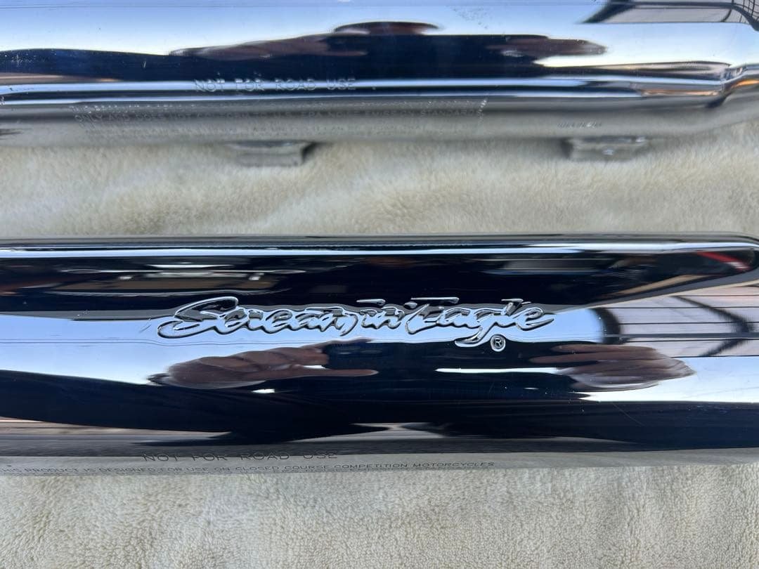 ハーレーダビッドソンTC88ソフティル用スクリーミンイーグルスリップオンマフラー