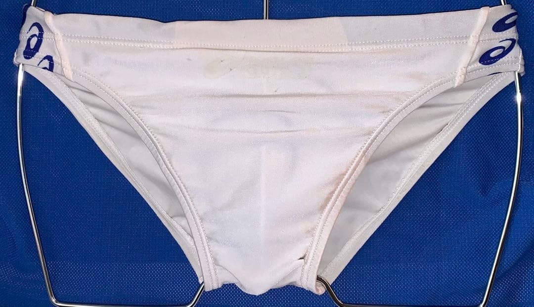 asics 競パン　ハイドロCD サイドロゴ　ブルー　サイズS