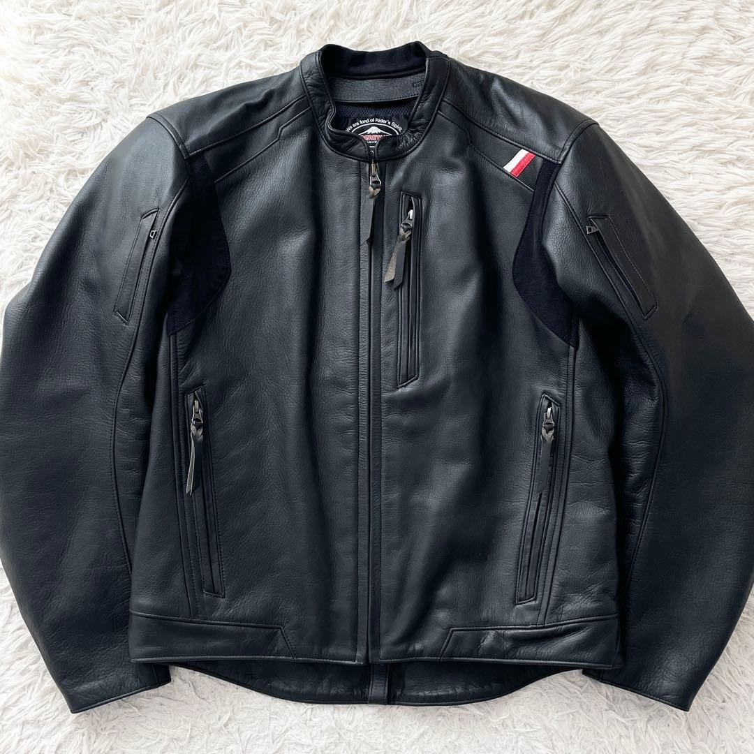 未使用級 XLサイズ KUSHITANI SCRIPT JACKET 黒