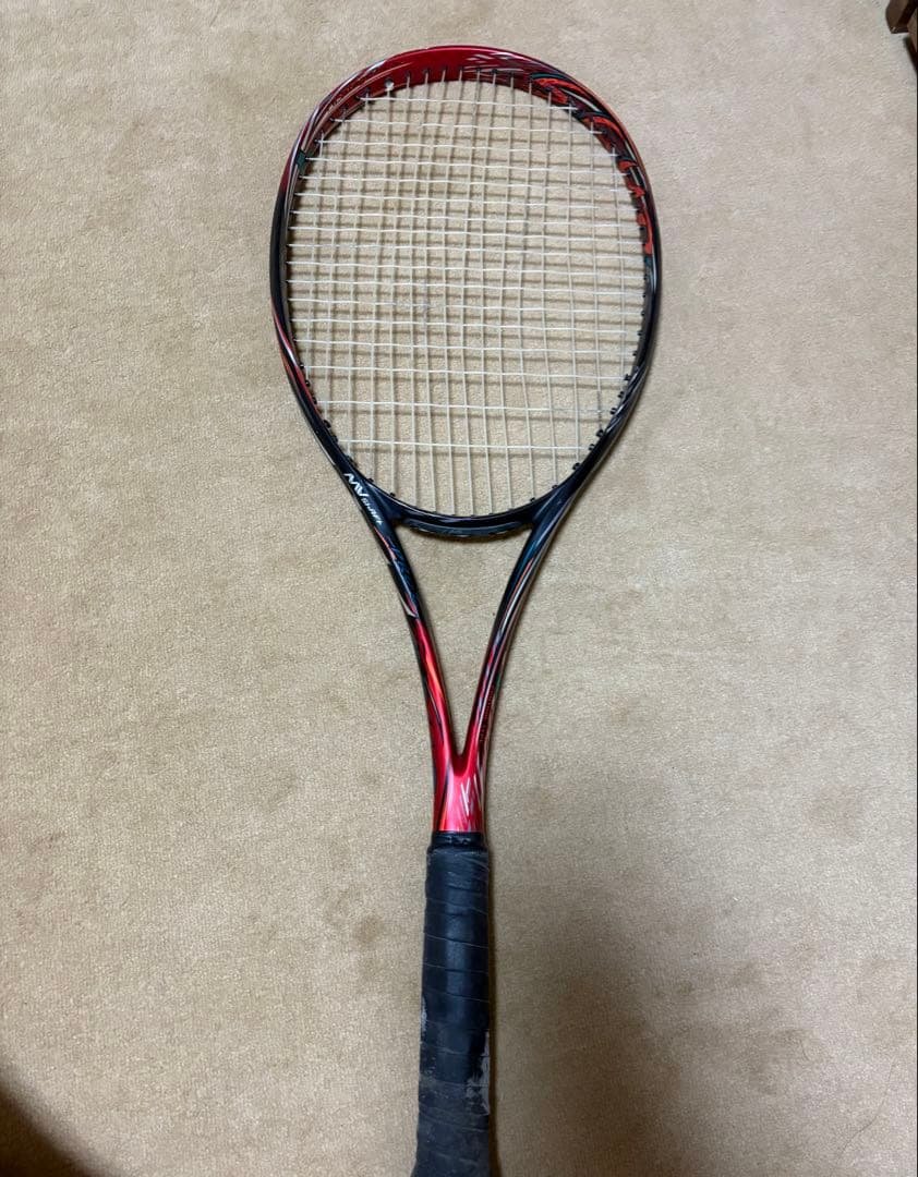 SCUD NVシリーズ テニスラケット 赤黒